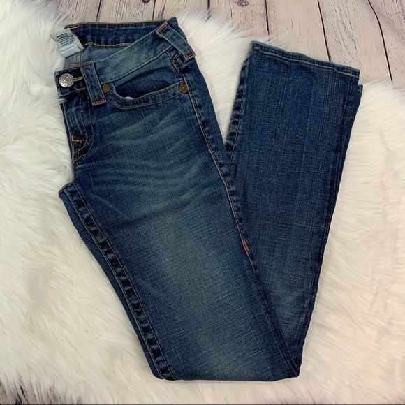 True Religion Straight Leg Jean size 25 - Picture 1 of 11